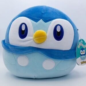 10" Piplup Pokemon Squishmallows Edition Jazzwares KellyToy Plush Toy BNWT